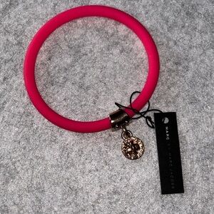 Marc by Marc Jacobs Silicone Bracelet Pink NEW